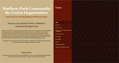 Desktop Screenshot of madisonparkcommunityreunion.org